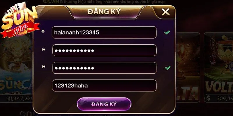 Thành viên khi đăng ký nên dùng thông tin chính chủ để liên kết ngân hàng